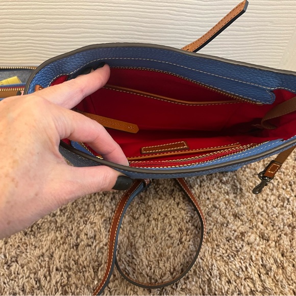 NWT Dooney & Bourke Sky Blue Crossbody Bag with Wallet included. - Picture 9 of 13
